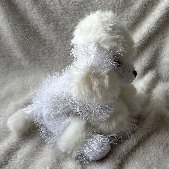 Webkinz White Poodle Plush ✨ NEW w/ Code | Retired Virtual Pet | Kawaii Dog - Picture 3 of 5